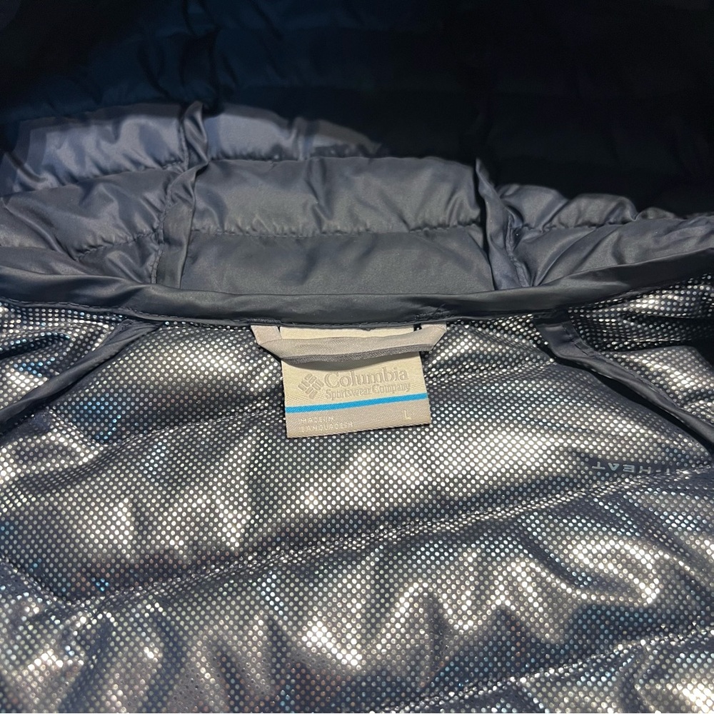 Columbia Powder Lite Puffer Jacket Omni-Heat Jacket Women’s Large - Picture 7 of 12